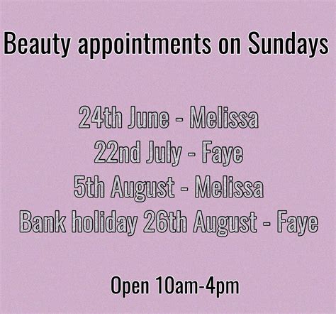 We can help with the following. Pin by Carl Keith Salons on Sunday appointments | Beauty ...