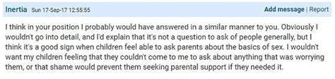 Mumsnet User Told Her Son How Often She Has Sex Daily Mail Online