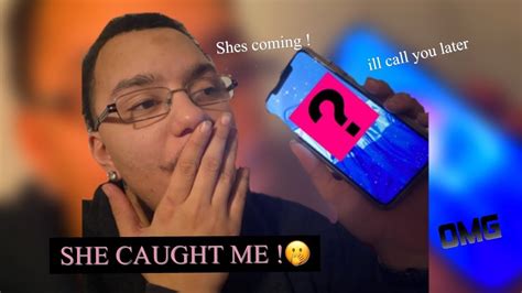 caught on facetime with another girl prank 🤭 she goes crazy youtube
