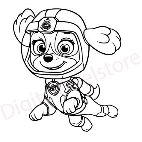 Paw Patrol Svgpaw Patrol Bundle Svgpaw Patrol Outline Etsy