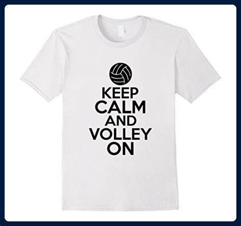 Mens Keep Calm And Volley On T Shirt Sport Volleyball Humor Tee 3xl