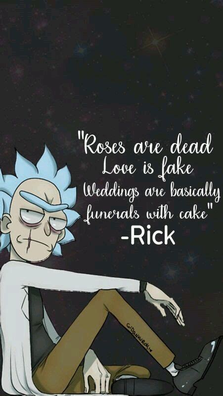 Sad Love Rick And Morty Quotes Shortquotescc