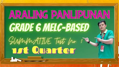 Araling Panlipunan Summative Test For First Quarter Gurong Hero St In