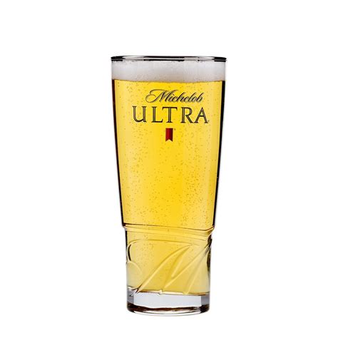 Michelob Ultra M Script Pilsner Glass Michelob Ultra Glass Beer
