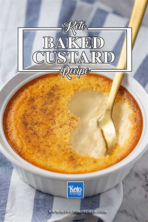 This recipe has been a summertime favorite which has been in our family for over 60 years. Easy Keto Custard Recipe, Low Carb & Sugar Free - My Keto ...