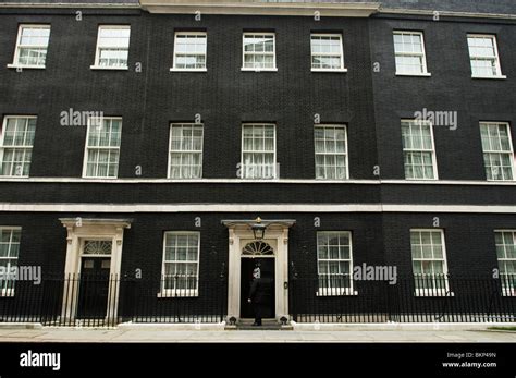 10 Downing Street London Prime Minister Residence Stock Photo