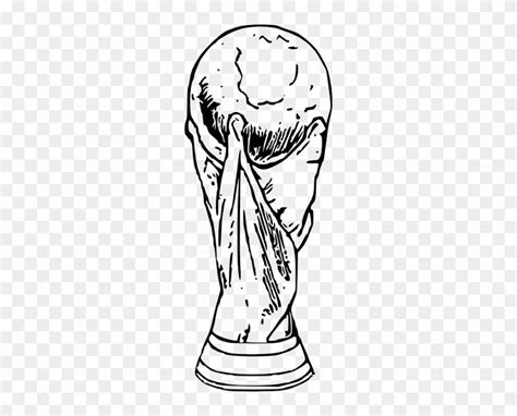 fifa world cup trophy drawing