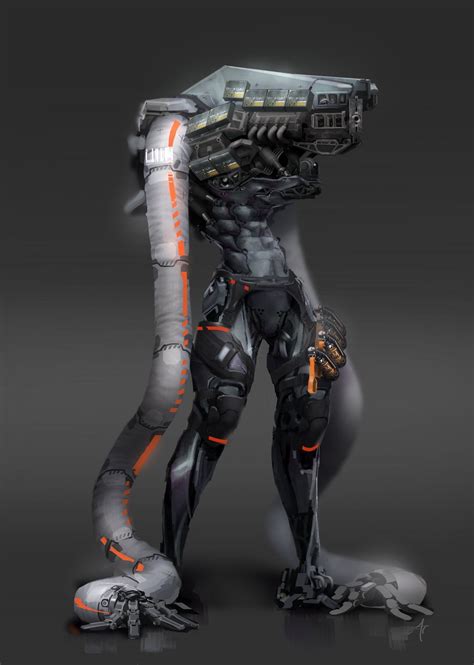 Futuristic Robot Robot Concept Art Robots Concept Vrogue