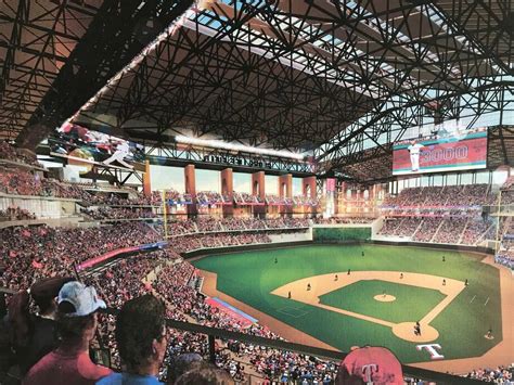 An artist rendering of the new baseball stadium for the texas rangers being designed by hks of dallas, shown at a press conference thursday in arlington. Rangers Break Ground on Globe Life Field | Ballpark Digest