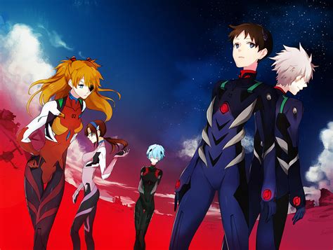 Obrázky Na Plochu Neon Genesis Evangelion Ayana Rei Asuka Langley Sory Ikari Shinji Kaworu