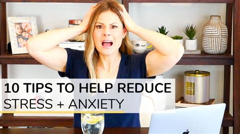 HOW TO REDUCE STRESS ANXIETY Simple Tips YouTube