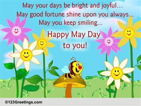 Happy May Day Free May Day Ecards Greeting Cards 123 Greetings