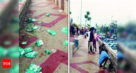 Cop With No Patience For Litterers Makes Them Clean Beach Chennai