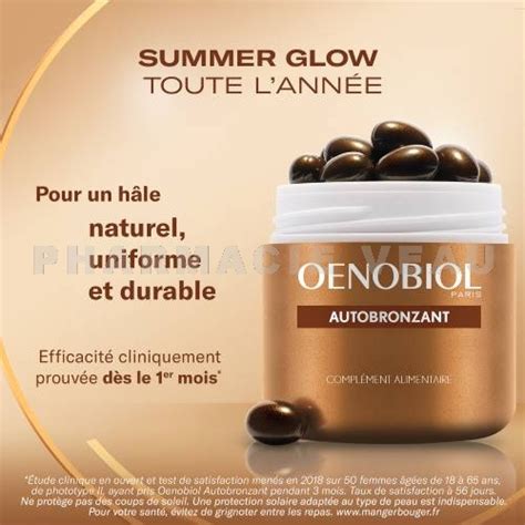 Oenobiol Perfect Bronze Autobronzant 2x30 Capsules Pharmacie Veau