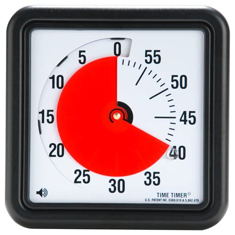 Buy Time Timer Original Medium 20x20 Cm 60 Minute Visual Timer Classroom Or Meeting Countdown