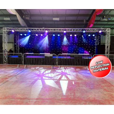 LEDJ M X M Star Cloth Stand System Bandshop Hire Sound Stages