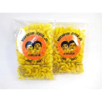 Setelah dikukus langsung dimakan juga enak. Harga Cemilan Makaroni Jeruk JB Rasa Jagung Manis 2 Pcs Makroni Online Review - courtoko