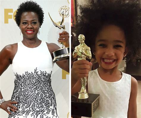 Viola davis is a natural icon, from her oscars twa to her natural scenes in how to get away with murder, and it seems the talented actress is passing the legacy on to her beautiful daughter, genesi… Viola Davis' Daughter Genesis Dressed Up As Her Mom For Halloween | toofab.com