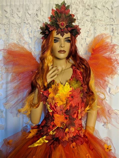 Hottest Pictures Fire Element Fairy Costume Autumn Fairy Fairy