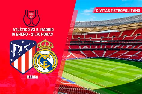 Atlético - Real Madrid: dónde ver en TV, a qué hora y canal del partido