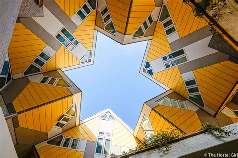 Cute And Compact Living Inside The Cube Houses In Rotterdam