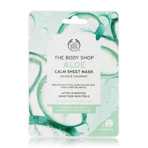 ⭐⭐⭐⭐⭐ and ships from amazon fulfillment. Aloe Calm Hydration Sheet Mask - The Body Shop Nigeria