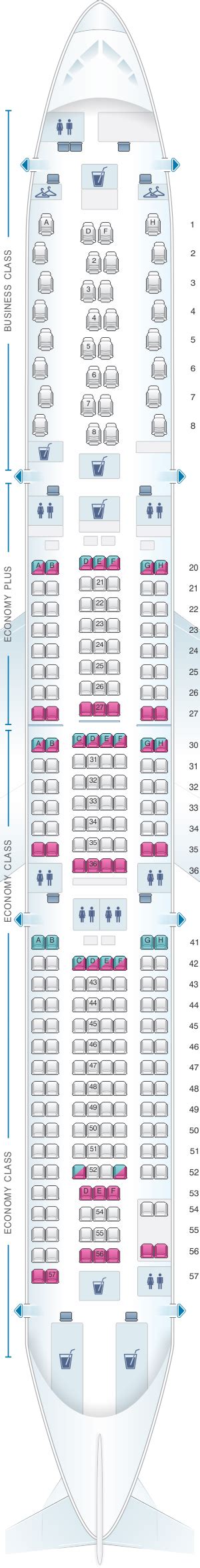 Lufthansa A330 300 Seat Map