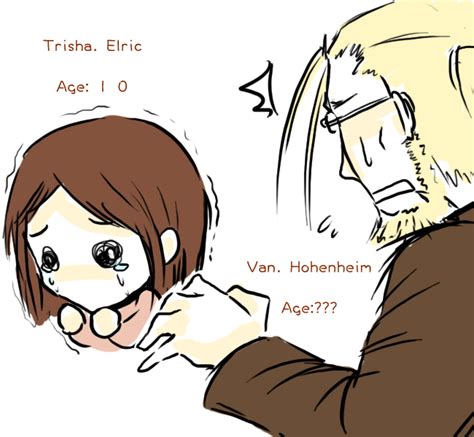 Van Hohenheim And Trisha Elric Fullmetal Alchemist Drawn By Srr