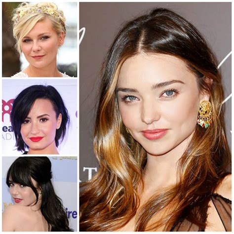 Lastly but not least, the best long hairstyles to get when you have a round face, that are trending right now. Hottest Hairstyles for Round Face Shapes for 2016 | 2019 ...