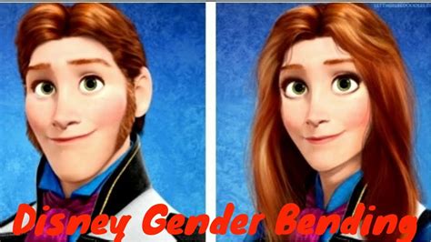 Disney Characters Gender Swap Princesses Princes Villains Youtube