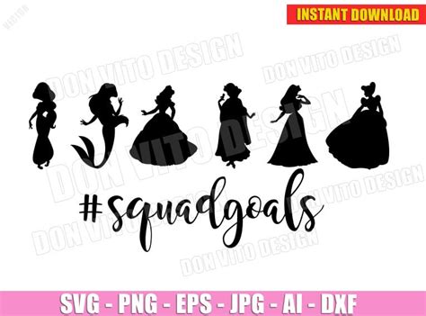Free Free 230 Disney Princess Squad Svg SVG PNG EPS DXF File
