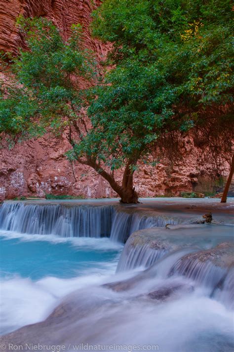Mooney Falls Havasupai Indian Reservation Grand Canyon Arizona