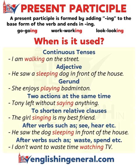 Present And Past Participles Verbs Worksheet Grade 5