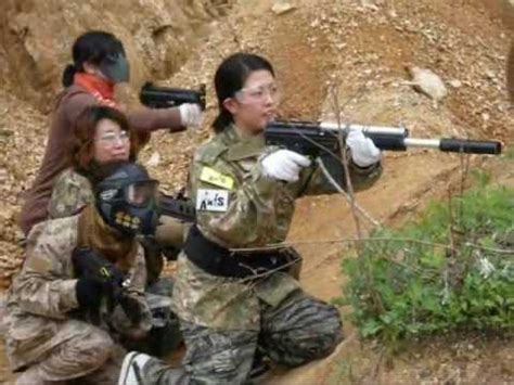 Gun Girl Japanese AIRSOFT 【TEAM AXIS】 Vol.6.wmv - YouTube