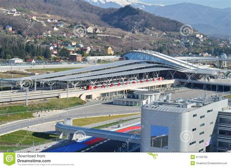 Sochi Autodrom Formula 1 Russian Grand Prix 2014 Editorial Image