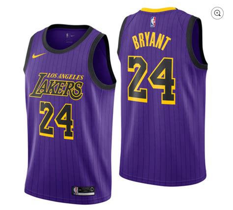 Check out los angeles lakers gear including all the latest styles from the official nba online store of canada. Los Angeles Lakers City Edition #24 Jersey - Kobe Bryant - ThanoSport