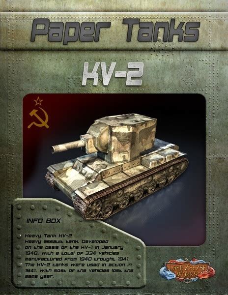 Paper Tanks Kv 2 Pdf