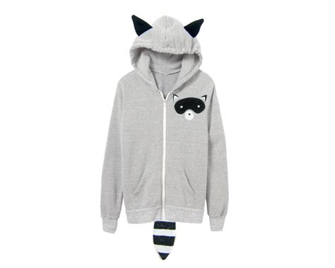 Handmade Hoodies With Ears And Tails By