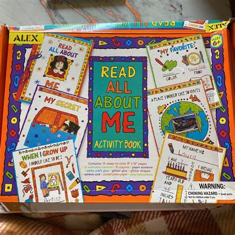 Read All About Me Activity Book By Alex Company Hardcover Pangobooks