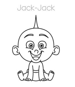 The fun doesn't end there. The Incredibles Jack-Jack Coloring Pages | Playing Learning