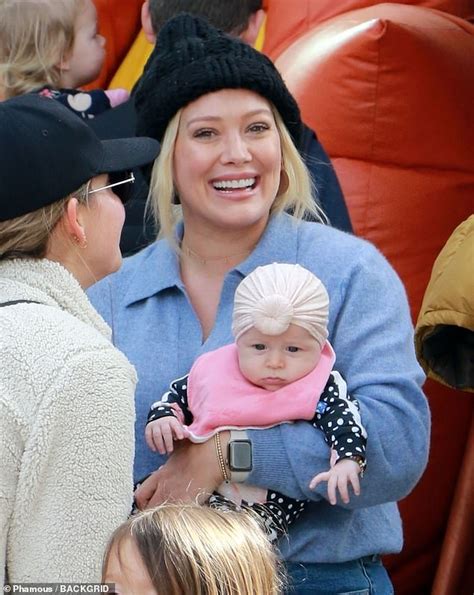 Hilary Duff Joins Her Ex Husband Mike Comrie For A Day Out With Their