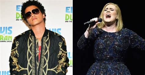 Bruno Mars Revela Que Adele Tuvo Actitud De Diva Cuando La Conoció