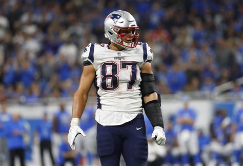 Rob Gronkowski Confirms He Stopped Trade To Detroit Yeah It Happened