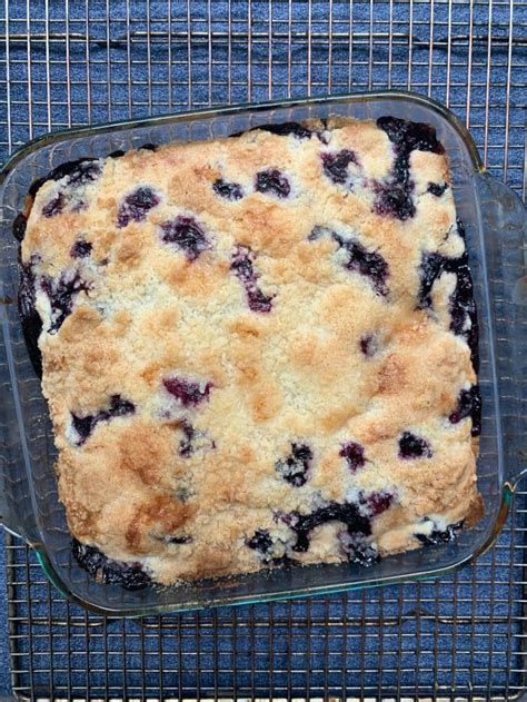 If food network star alton brown has one talent that stands out from the rest, it's explaining what exactly it is about a particular recipe that makes it so great. Recipe Review: Alton Brown's Blueberry Buckle | Kitchn