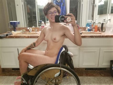 First Time Fully Seeing Myself Naked In My Wheelchair Disablednudes