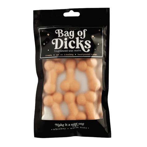 Bag Of Dicks Make It A Stiff One Penis Wax Melts Whiskey Etsy