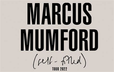 Marcus Mumford Announces Uk And Ireland Tour Debut Solo Album Gigs