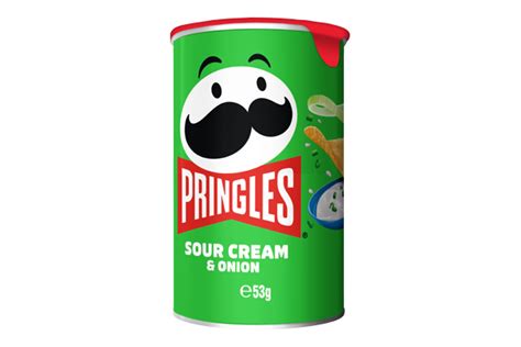Pringles Sour Cream And Onion 12x53g