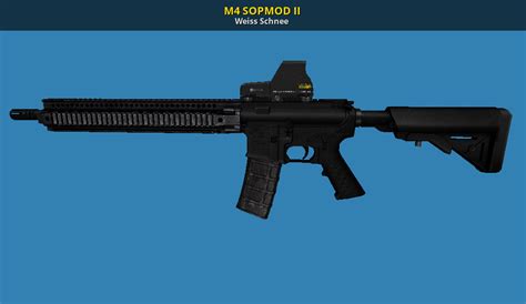 M4 Sopmod Ii Counter Strike 16 Works In Progress