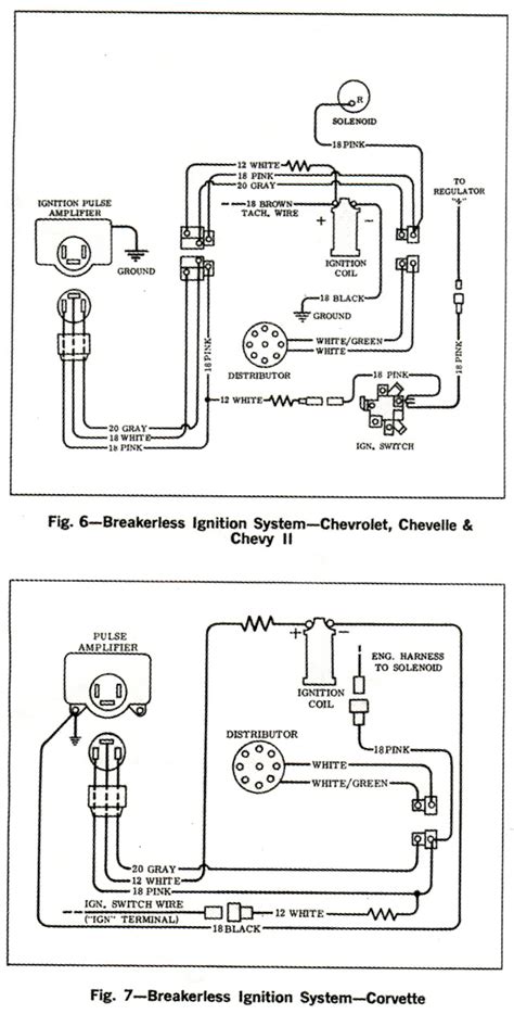 S10 ignition switch wiring diagram. 1966 Corvette: Service News: Wiring Diagrams for Breakerless Ignition Systems